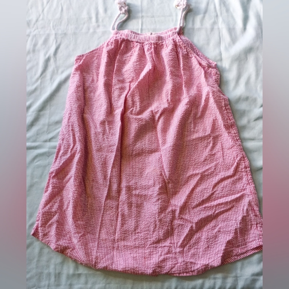 ‼️5 items for $8‼️H&M Light Red Striped Kids Dress
